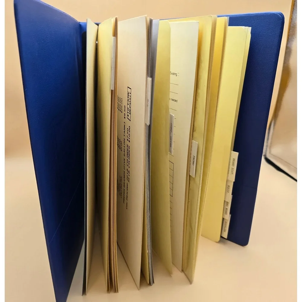 BEAMAN PEPSI Fountain Beverage‎ Sales Manual Binder Original 1988 Vintage